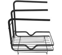 Scolapiatti in metallo per lavello porta spugna nizer salvaspazio cucina sil asciugatura stand antiruggine scolapiatti compatto e soluzione per riporre i piatti