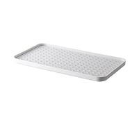 Scolapiatti in plastica a doppio strato scolapiatti portaoggetti scolapiatti scolapiatti a doppio strato scolapiatti da cucina Stendibiancheria (medio)