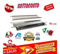 SCOLAPIATTI INCASSO ACCIAO INOX COLAPIATTI A MOLLA BASE VASCHETTA RACCOGLI GOCCE