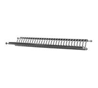 SCOLAPIATTI IN ACCIAIO INOX CM 76-80 REGOLABILE INCASSO (18243)