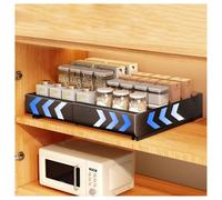 Scolapiatti,Organizer per mobiletto Estraibile espanso Profondo 20,8",cassetto da Cucina Resistente,cestello telescopico Estraibile,Ciotola portaoggetti e scolapiatti(espandibile