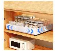 Scolapiatti,Organizer per mobiletto Estraibile espanso Profondo 20,8",cassetto da Cucina Resistente,cestello telescopico Estraibile,Ciotola portaoggetti e scolapiatti(espandibile