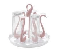 Scolapiatti per bottiglie di bevande, supporto per bottiglie di , scolapiatti e organizer, per piano di lavoro in sala da pranzo, in campeggio, in hotel, nella cameretta dei bambini, ufficio e