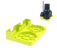 Scolapiatti per Cup, doppio modello, scolapiatti per tazze, cannucce, coperchio Cup accessori, scolapiatti in silicone, per diametro del bordo inferiore a 4 pollici (giallo)