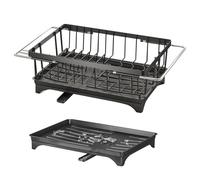 Scolapiatti per Lavello Da Cucina - Grande Capacità Drenaggio Rapido,Scolapiatti per Lavello Da Cucina | per Tazze Ciotole Verdure Frutta Bagagli Cucchiai Appartamento