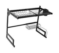 Scolapiatti Per Lavello - Ripiano Di Scarico Per Utensili, Portaoggetti Per Stoviglie Ripiano Di Scarico Per Posate, Unità Di Gestione Dello Spazio Per Controsoffitto Per Carichi Pesanti | Scolapiatti