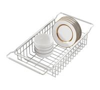 Scolapiatti Per Lavello - Scolapiatti Da Cucina | Cesto Sotto Il Ripiano | Scolapiatti Telescopico Per Lavello | Cesto Sotto Il Ripiano | Scolapiatti Telescopico Per Lavello Da Cucina Per Contiene Pia