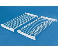 SCOLAPIATTI PER PENSILI CUCINA IN FILO FERRO PLASTIFICATO CM. 76 FILTEX