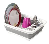 Brunner - Dropper Fold-Away - Set stoviglie 36,5 x 31 x H12 cm bianco/grigio