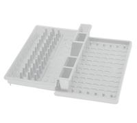 Scolapiatti Portaposate Cassetto Bella con Vassoio Panna 44,7 x 30 cm