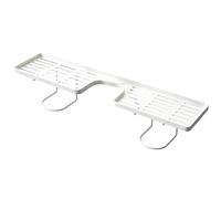 Scolapiatti portatile senza fori, con vaschetta antigoccia | Porta rubinetto da cucina per spazzolini da denti, bicchieri, casa, interni, WC, angolo,