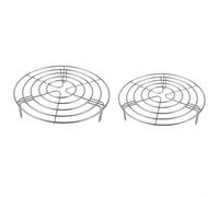 Scolapiatti rotondo per periodi di riposo post-cottura per prevenire il mal di testa e mantenere la temperatura degli alimenti (B)