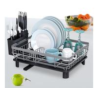 Scolapiatti - Scolapiatti da cucina | Scolapiatti | Scolapiatti sopra il | Scolapiatti di grande capacità | Supporto da cucina | Scaffale organizzateu