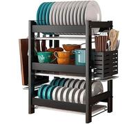 Scolapiatti,scolapiatti in Acciaio inoxcon ripiano per Tagliere,scolapiatti multilivello da banco e Altro Ancora.