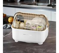 Scolapiatti, scolapiatti, porta antipolvere, organizer per piatti con