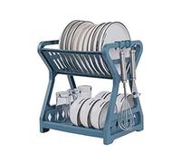 Scolapiatti Stabile Scaffale Da Cucina A Doppio Strato Scaffale Portaoggetti Scolapiatti Stoviglie Per La Casa Organizer Vassoio Cestino Moderno Organizzatore da Cucina