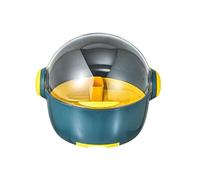 Scolapiatti Stabile Scolapiatti Da Cucina Per Riporre Le Ciotole Per Mettere Le Ciotole Scolapiatti Multifunzione Per Uso Domestico Con Coperchio Moderno Organizzatore da Cucina(Blue)