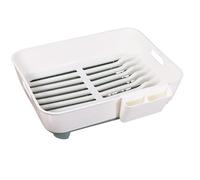 Scolapiatti Stabile Scolapiatti Da Cucina Scolapiatti Stendino Lavaggio Cestino Cestino Organizzatore Vassoio Piatto Ciotola Di Scarico Del'acqua Moderno Organizzatore da Cucina(Grün,39 * 13 * 31cm)
