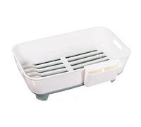 Scolapiatti Stabile Scolapiatti Da Cucina Scolapiatti Stendino Lavaggio Cestino Cestino Organizzatore Vassoio Piatto Ciotola Di Scarico Del'acqua Moderno Organizzatore da Cucina(Grün,39 * 13 * 24cm)