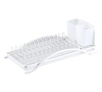 Scolapiatti Stabile Scolapiatti Per Forniture Da Cucina Portaoggetti Per Organizer Da Banco Moderno Organizzatore da Cucina(Transparent)