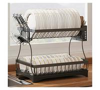 Scolapiatti Stabile Stendino Per Piatti Con Beccuccio Girevole Regolabile Rimovibile, Scolapiatti Per Riporre Il Portabicchieri Della Ciotola Del Piano Di Lavoro Della Cucina Moderno Organizzatore da