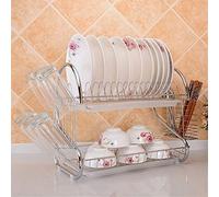 Scolaposate, scolapiatti, scolapiatti con scolapiatti, portautensili, set robusto di piccole dimensioni for il bancone della cucina, scolapiatti, scolapiatti for la casa o gli appartamenti, portacoper