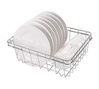 Scolaposate, scolapiatti, scolapiatti, ripiano scolapiatti for utensili da cucina, organizer for bancone, espositore portautensili, salvaspazio in cucina