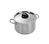 BARAZZONI CUOCISCOLA IN ACCIAIO INOX CON COPERCHIO DIAMETRO 22 CM