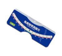 Scoliometro con misuratore orizzontale 0-30° per la valutazione dell'allineamento spinale e correttore della scoliosi della salute spinale