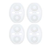 Scolla per porte della macchina in silicone - coperture per chiusura della porta | Pad di protezione del blocco che assorbente gli urti | Manica in gomma universale per riduzione del rumore | Auto d0o
