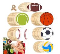 - Scollatura calcio - Vuoti in trucioli di legno per palloni sportivi, 42 - Calcio Pallavolo Basket Rugby Tennis Trucioli di legno per Chaies