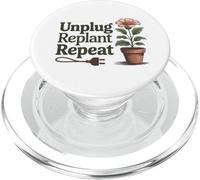 Scollegare ripetizione del reimpianto - Atteggiamento positivo per la salute mentale PopSockets PopGrip per MagSafe