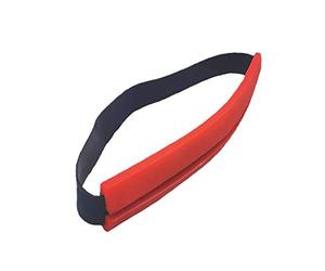 Scollo Guida Rasatura Template Barba Baffi Shaping Trimmer fai da te a mano capelli gratis Cut antiscivolo per uomini Barber (Red)