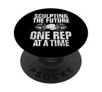 Scolpire il futuro un rappresentante alla volta Personal Trainer PopSockets PopGrip Adesivo