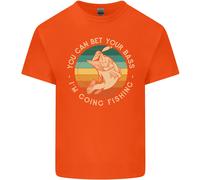 Scommessa Il Bass Im Uscire Pesca Divertente Pescatore T-Shirt Bambini Bambine