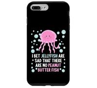 Scommetto che le meduse sono tristi che non ci siano pesci al burro di arachidi Custodia per iPhone 7 Plus/8 Plus