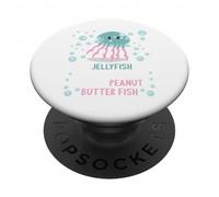 Scommetto che le meduse sono tristi che non ci siano pesci al burro di arachidi PopSockets PopGrip Adesivo