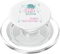 Scommetto che le meduse sono tristi che non ci siano pesci al burro di arachidi PopSockets PopGrip per MagSafe