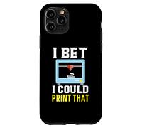 Scommetto che potrei stampare quel programmatore CNC Machinist Stampa 3D Custodia per iPhone 11 Pro