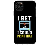 Scommetto che potrei stampare quel programmatore CNC Machinist Stampa 3D Custodia per iPhone 11 Pro Max