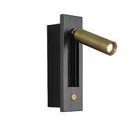 Sconce a Parete per la Testata a Led, Lampada da Lettura da Camera da Letto a Scomparsa, Lampada da Parete Decorativa per il Lato Letto Dell 'Hotel, Riflettore a Parete, 350 ° Rotabile a 92 ° Pieghev