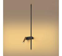 Sconce da Parete Creativa a Striscia Lunga, Applique lineari in Metallo con Mini faretto sul Comodino, Lampada da Parete Moderna a LED da 19 W, Luce Decorativa Semplice per l'atmosfera del