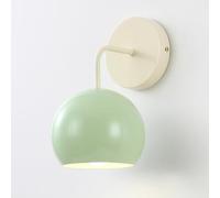 Sconcetto da parete, macaron nordico sconce da parete lampada a parete moderna a parete cablata ironia lampada a parete a parete contemporanea arte déco foglio di illuminazione e27 sconde creative da
