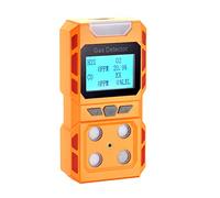 Scondaor Aggiornamento nuovo modello portatile di tipo vocale Multi Gas Monitor , qualità dell'aria portatile 4 rilevatori di gas con ampio display digitale LCD, batteria al litio ricaricabile