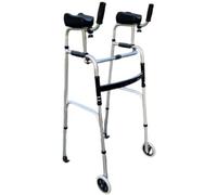 sconosciuto Ausilium Deambulatore Antibrachiale Pieghevole Con Braccioli Estraibili