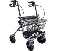 sconosciuto Ausilium Rollator deambulatore pieghevole a 4 ruote con seduta regolabile