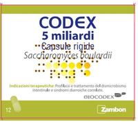 sconosciuto CODEX*12CPS 5MLD 250MG