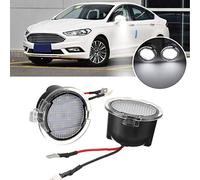Sconosciuto Coppia di 18 LED sotto Specchio Luce Bianca per Ford S-Max Mondeo Edge 605