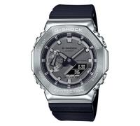 Sconosciuto G-Shock By Casio Men's GM2100-1A Silver Analog-Digital Watch Silver