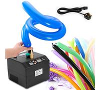 Sconosciuto GDAE10 Pompa Elettrica per Palloncini, B23 Lagenda, Pompa Elettrica Portatile Balloon Pompa Pompa con Timer Batteria per Festa Eventi Decorazioni